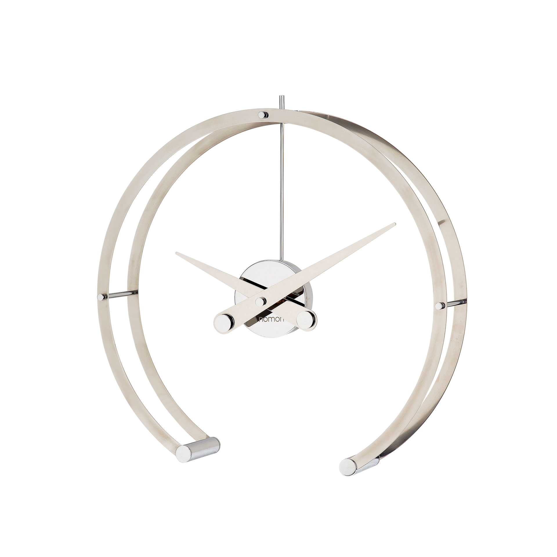 OMEGA CHROME TABLE CLOCK