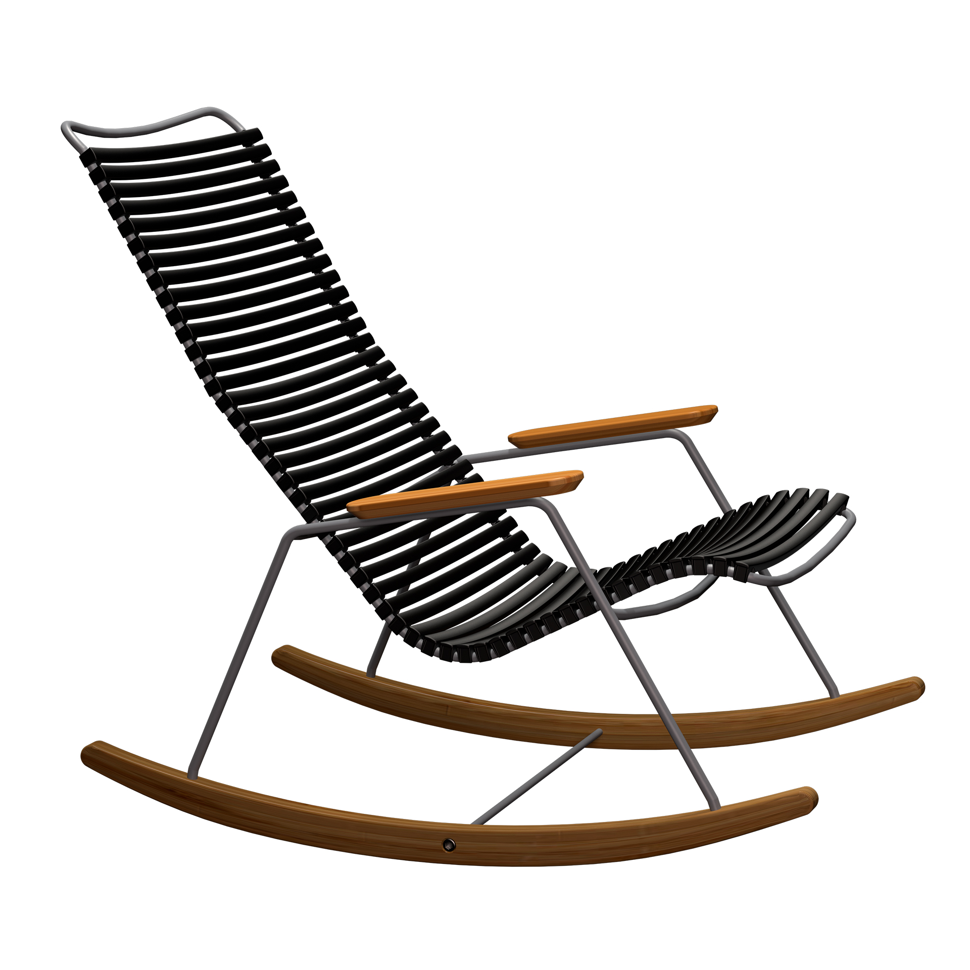 CLICK BLACK GARDEN ROCKING CHAIR