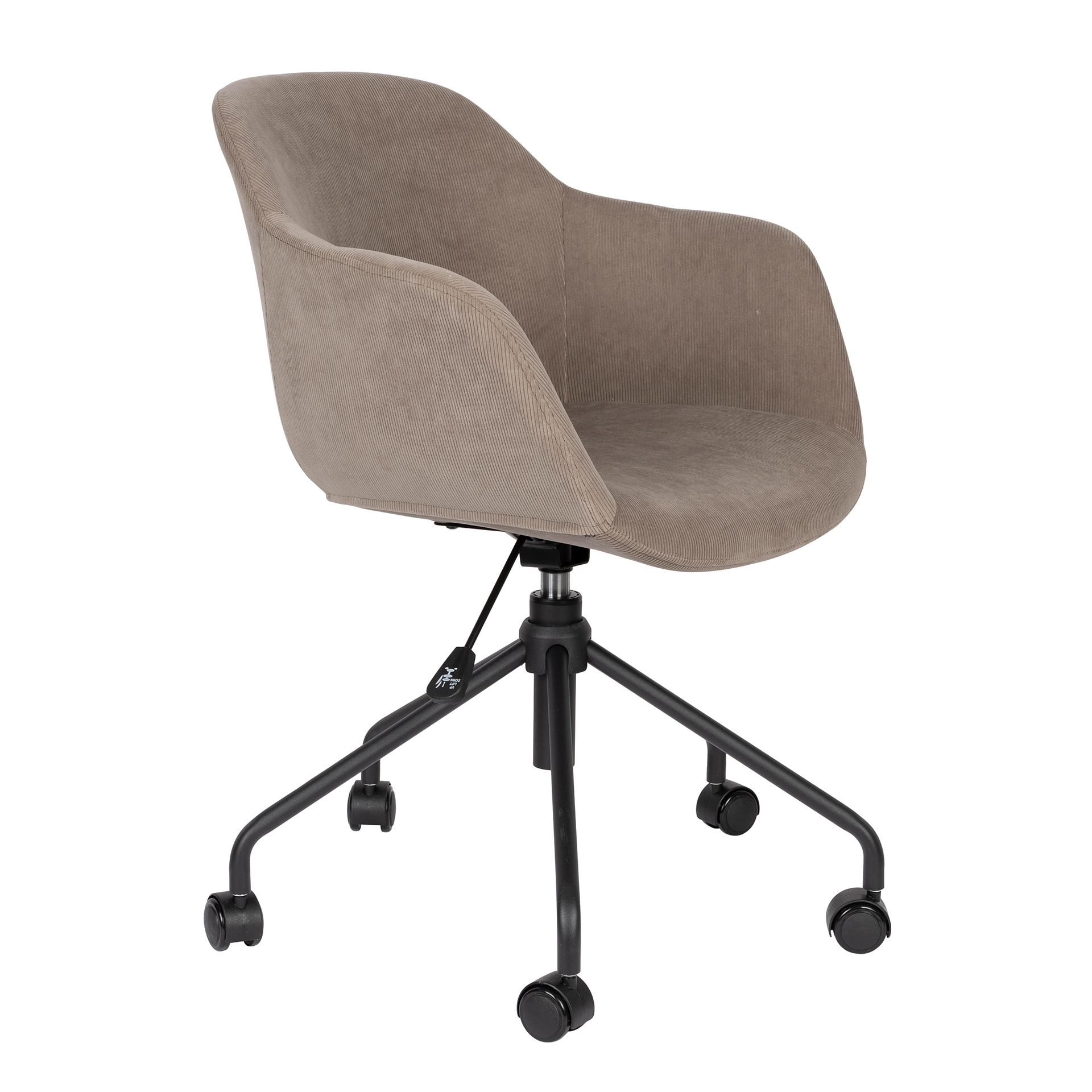 JUNZO GREY OFFICE CHAIR