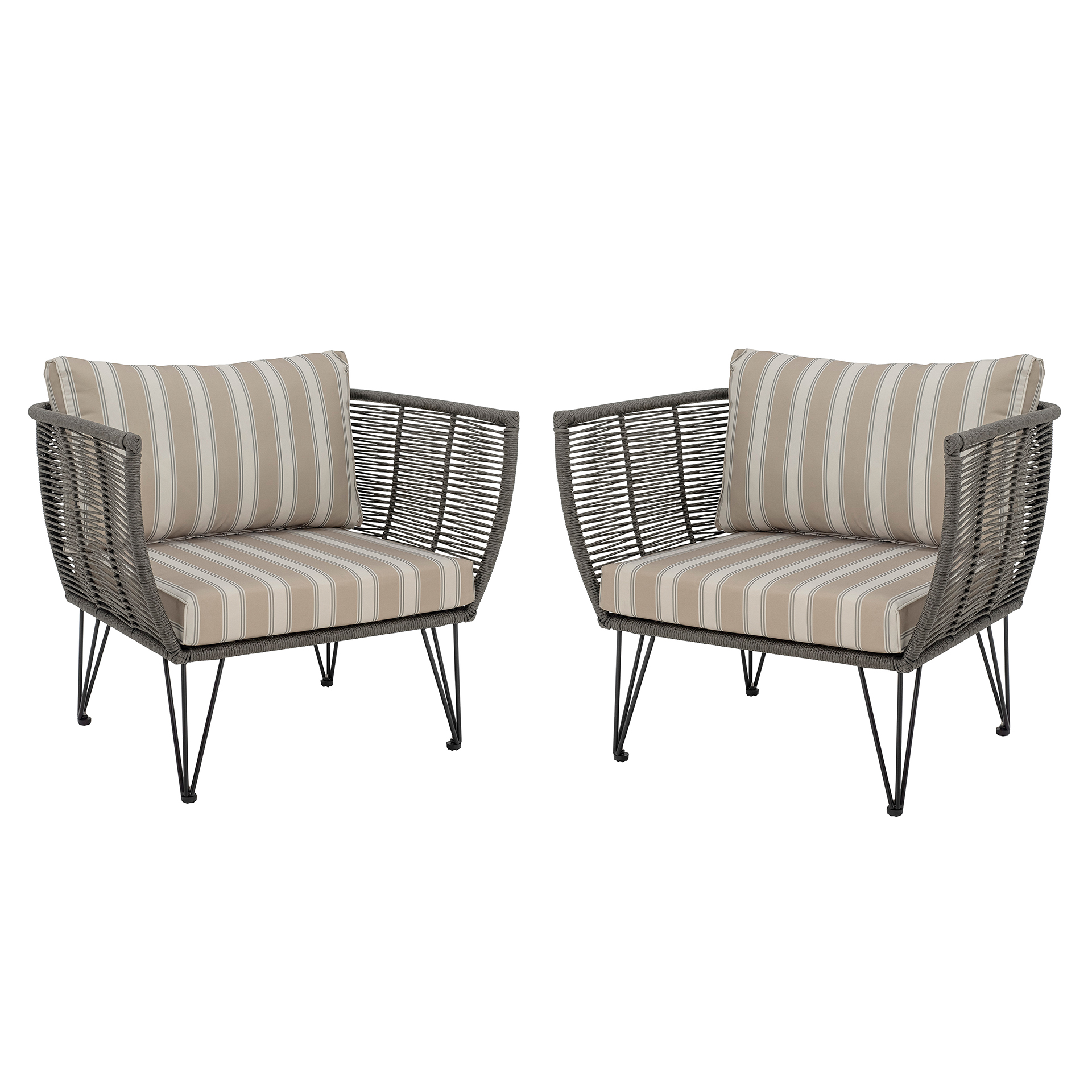 MUNDO II SET OF 2  OUTDOOR ARMCHAIRS