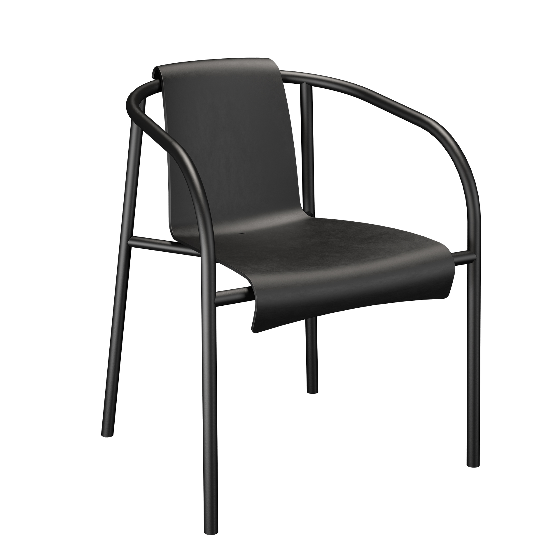 NAMI BLACK GARDEN CHAIR