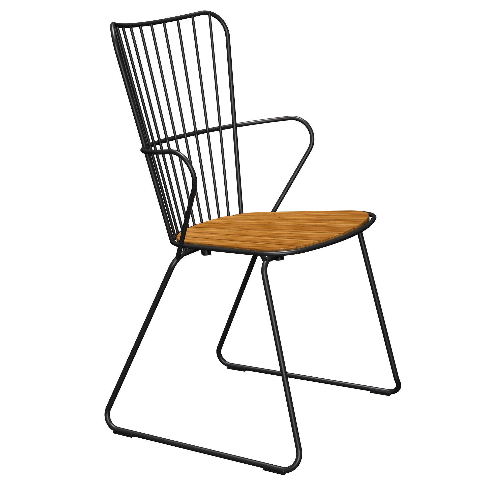 PAON BLACK GARDEN CHAIR