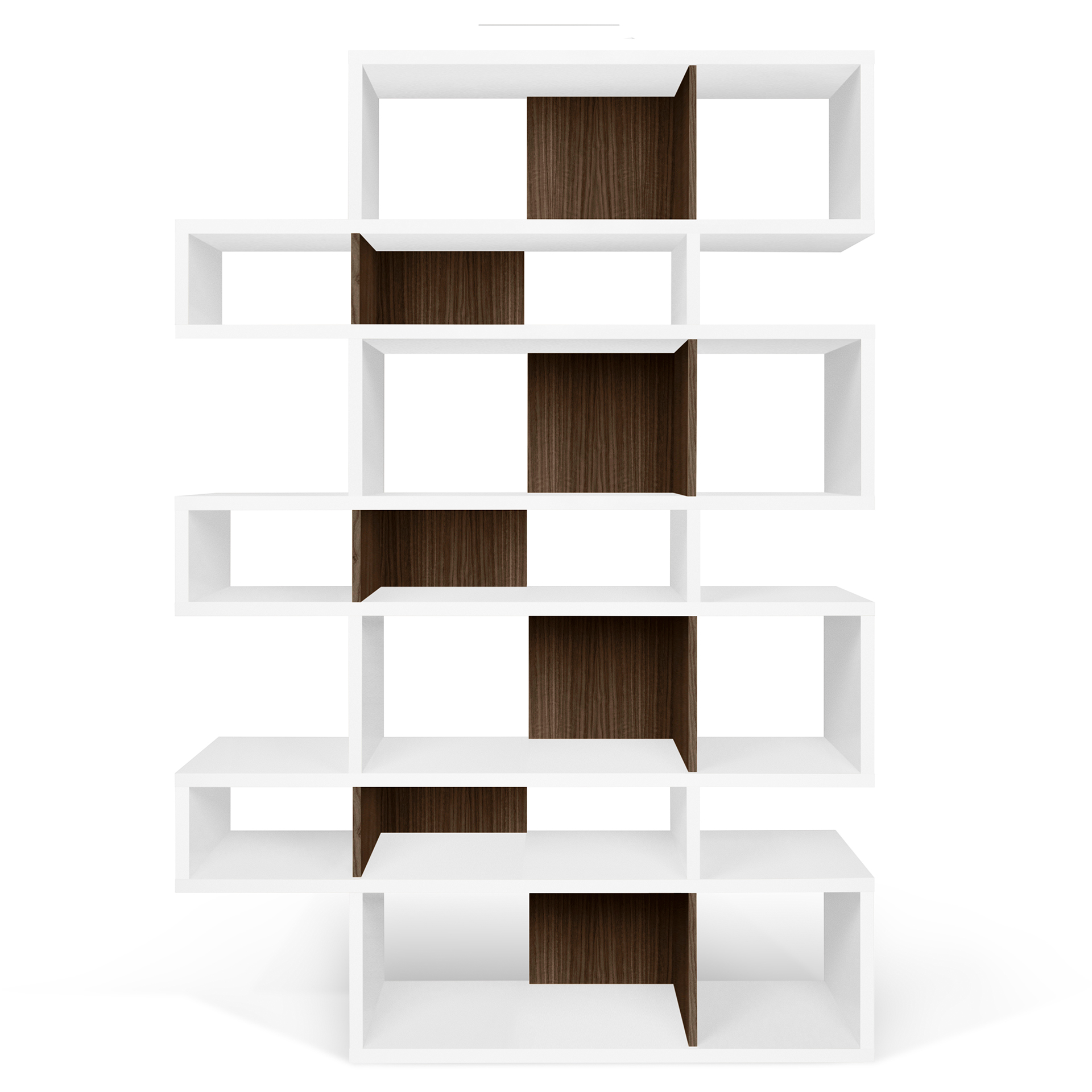 WHITE WALNUT LONDON BOOKCASE II