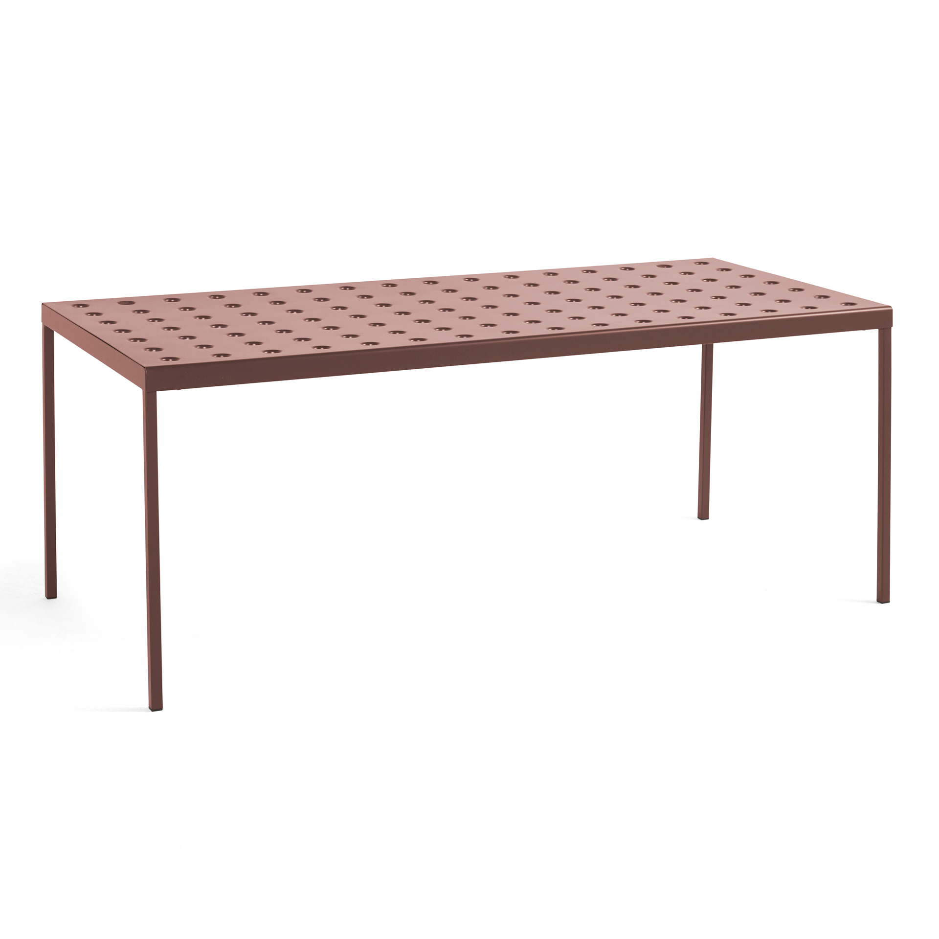 BALCONY RED OUTDOOR DINING TABLE