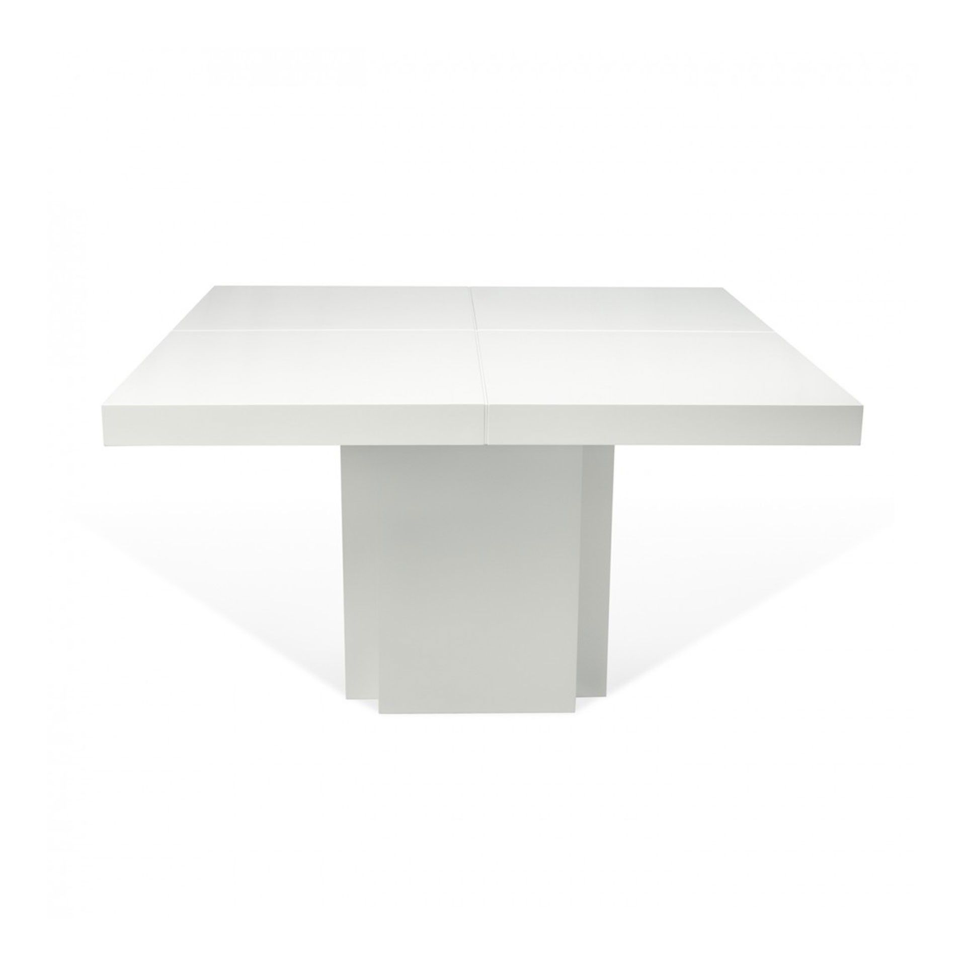 DUSK WHITE SQUARE DINING TABLE