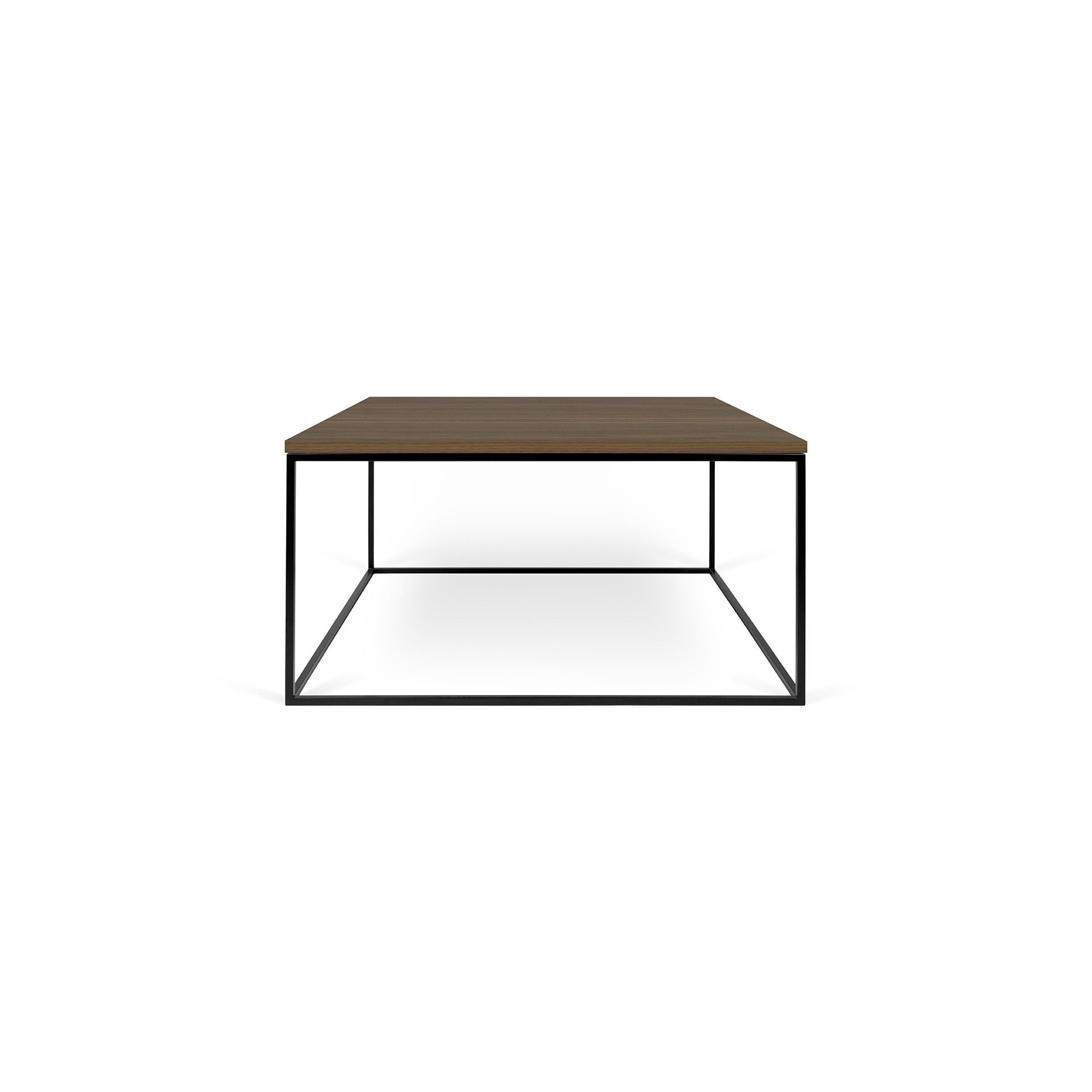 GLEAM WALNUT BLACK I SIDE TABLE