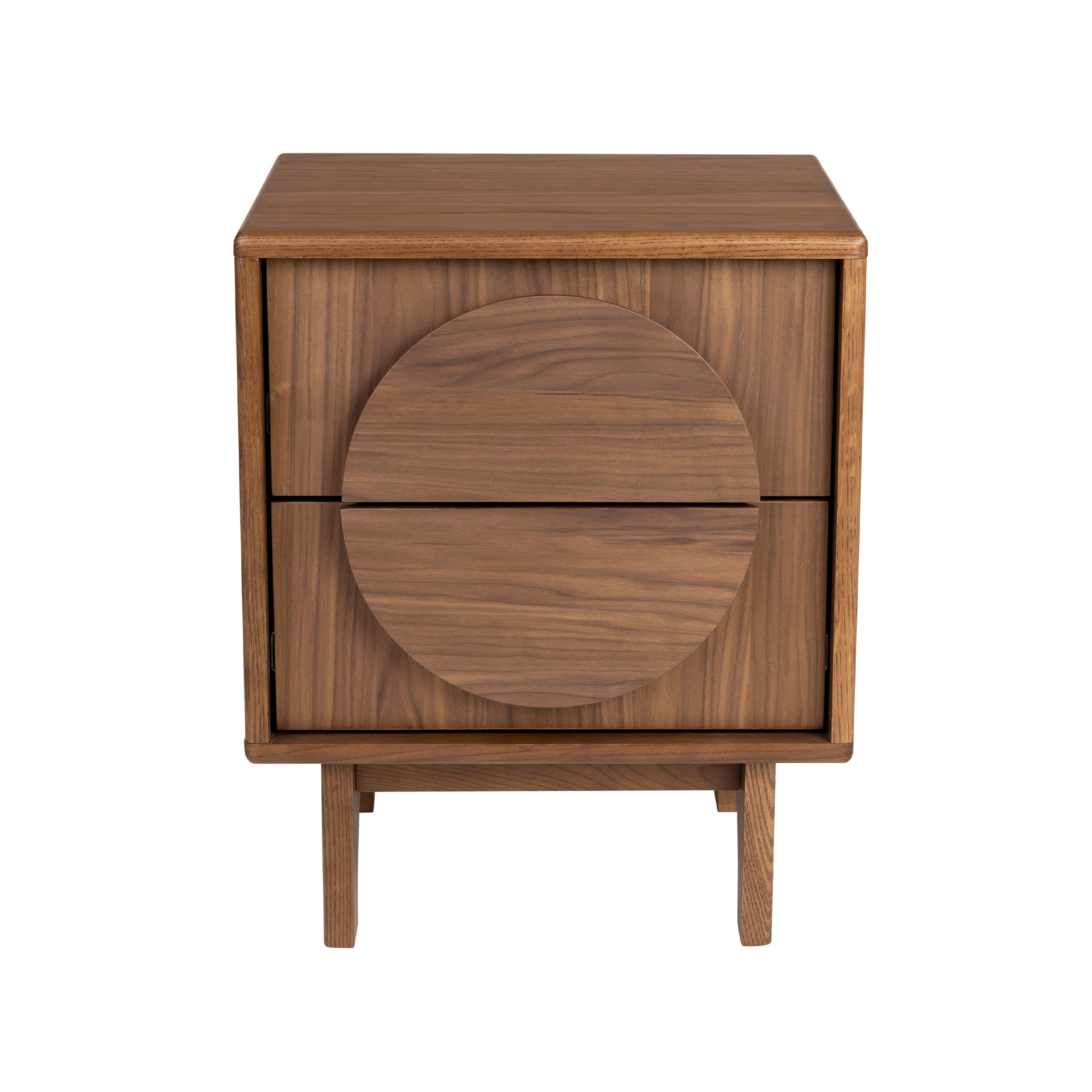 GROOVE WALNUT NIGHTSTAND