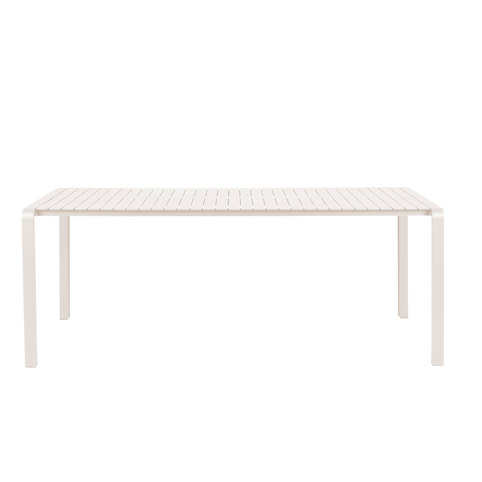 VONDEL WHITE OUTDOOR DINING TABLE