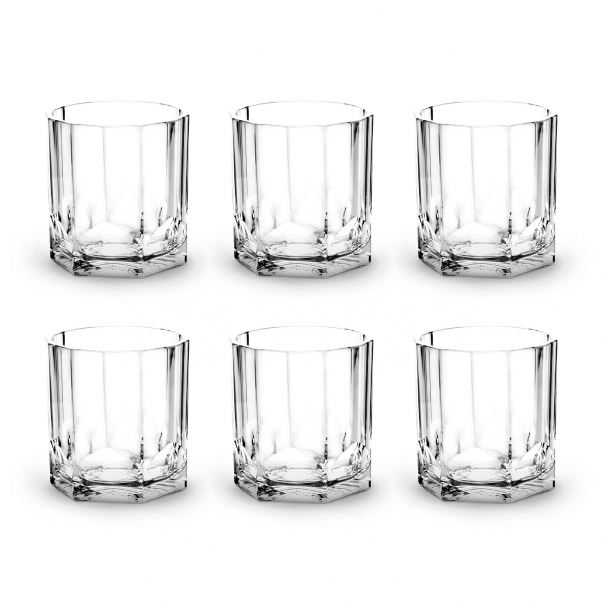 SET DE 6 VASOS DE WHISKY PURE