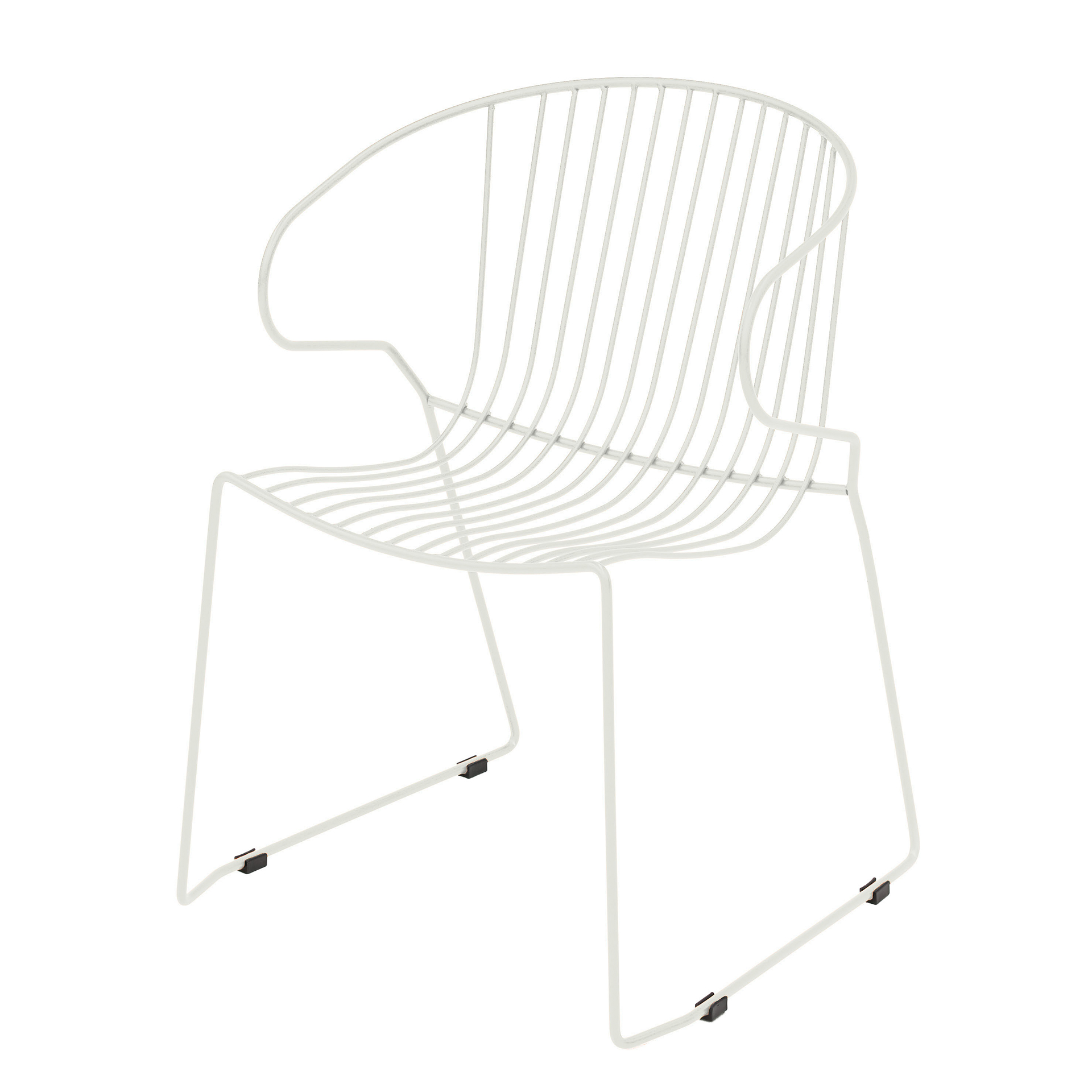 SILLA DE JARDN BOLONIA WHITE I